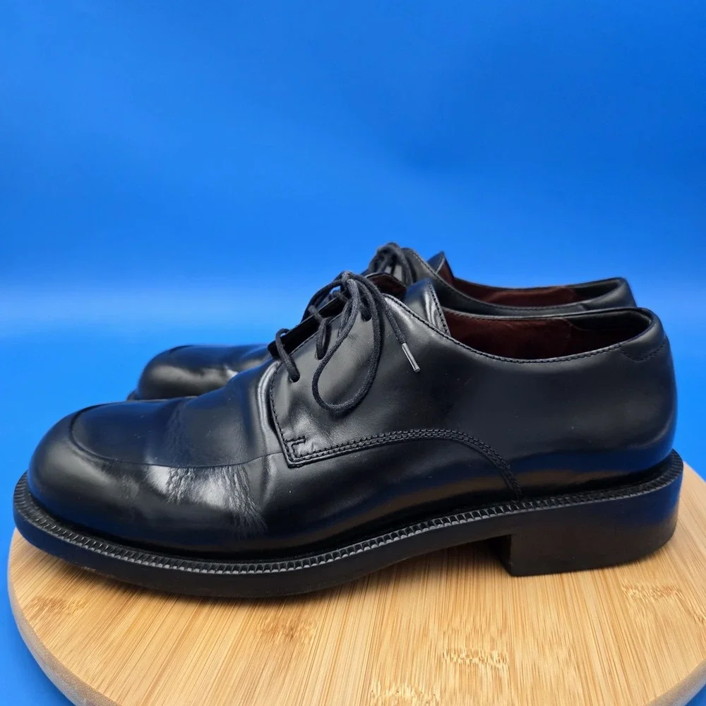 Vintage Cole Haan City Men's Oxfords‎  Shoes Size 9.5 D Leather Black